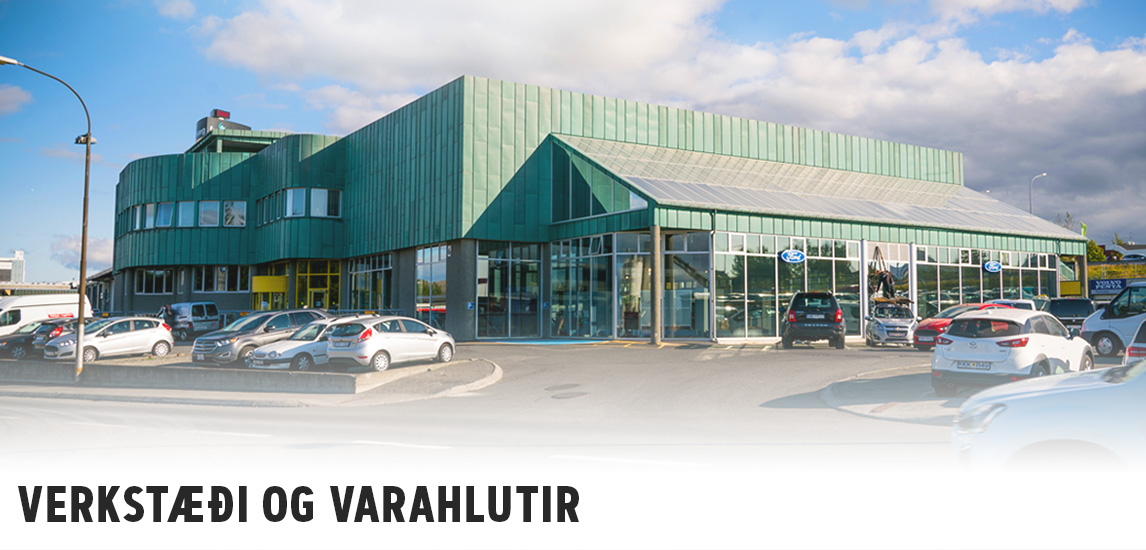 Verkstæði og varahlutir