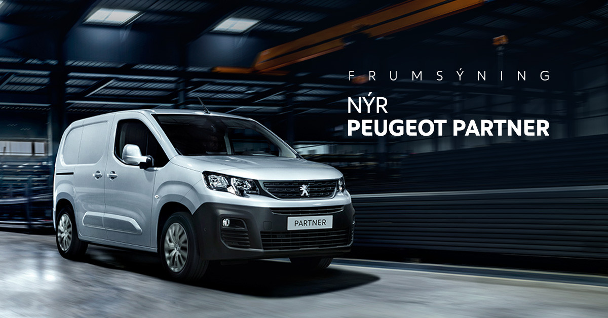 Nýr Peugeot Partner - Sendibíll ársins