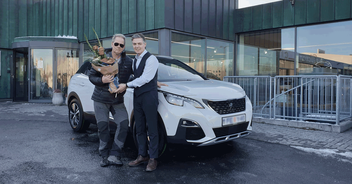 Fjórhjóladrifinn Peugeot 3008 PHEV!