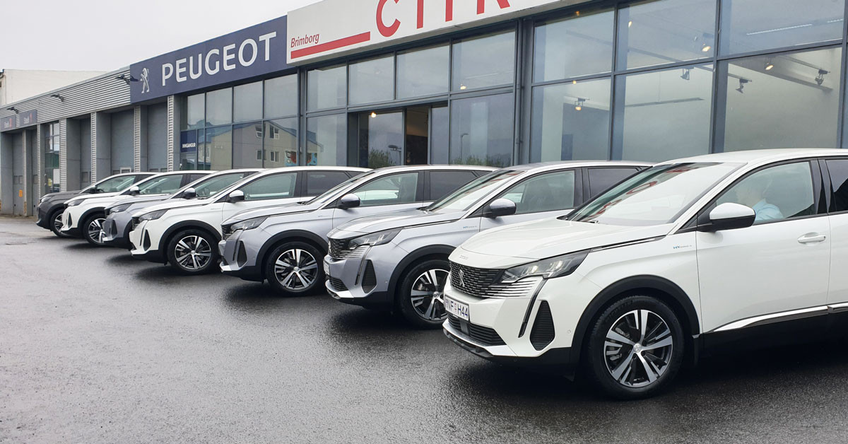 20 Peugeot bílar afhentir fyrstu vikuna í júní!