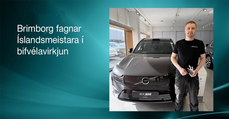 Bruno Erik Schrimacher Jónsson Íslandsmeistari í Bifvélavirkjun 2025