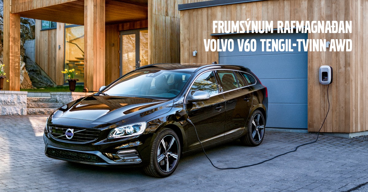 Frumsýnum Volvo V60 Tengil-Tvinn AWD