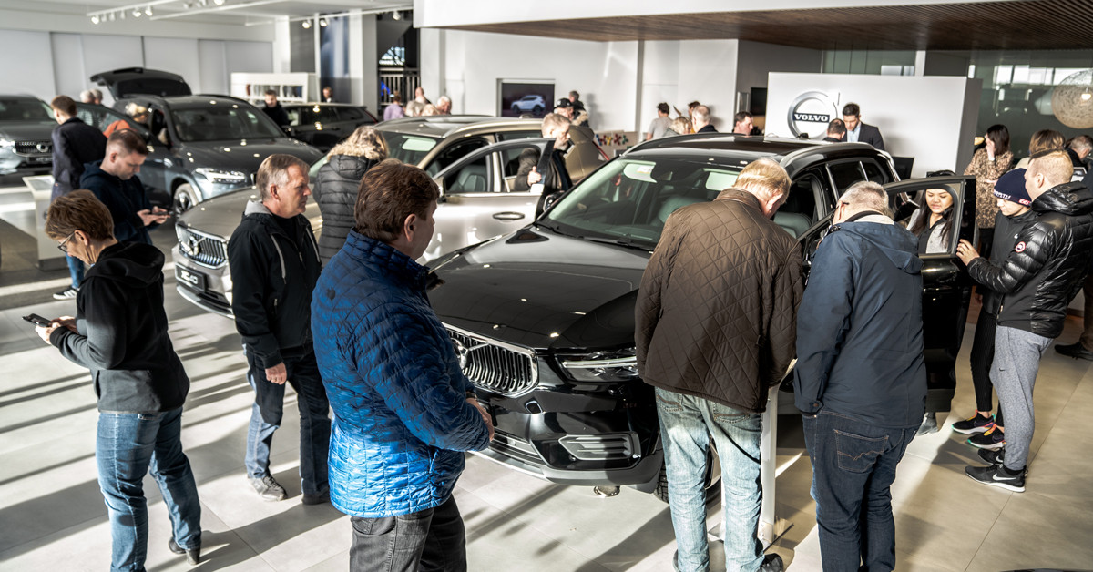 Volvo XC40 Recharge frumsýning!